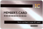 Non contact IC cards