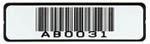 Heat resistant barcode nameplate